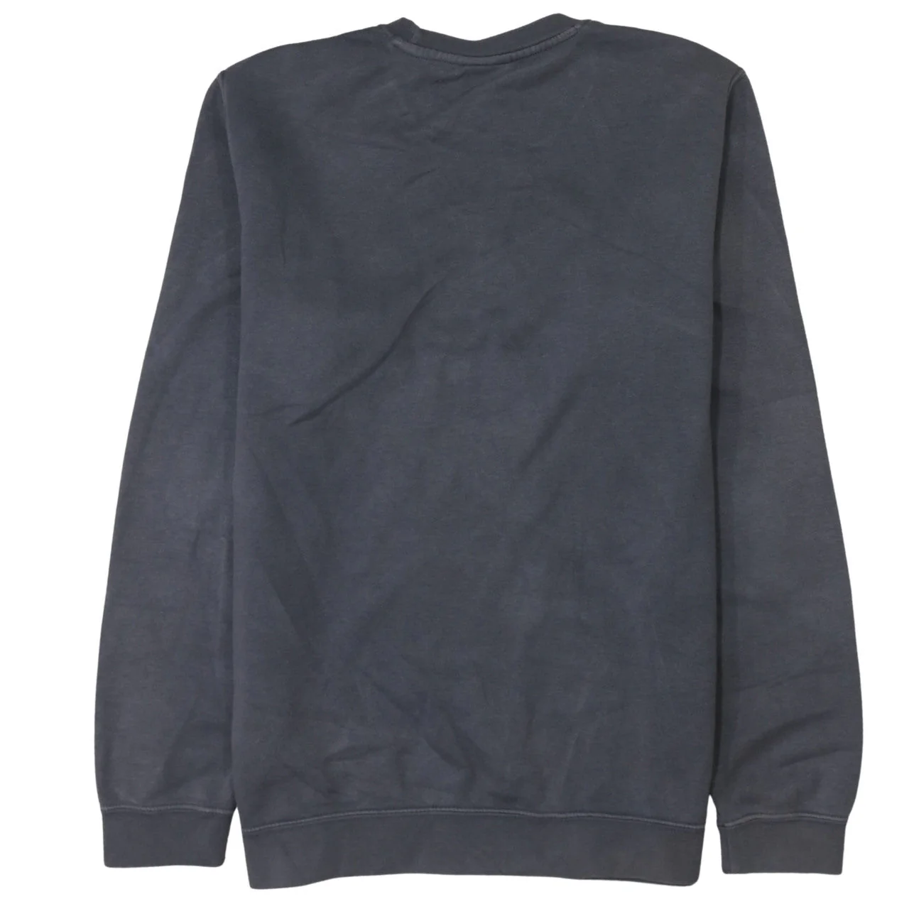 Nike Men's Grey Pullover Sweatshirt M Regular Fit Crew Neck - Image 4