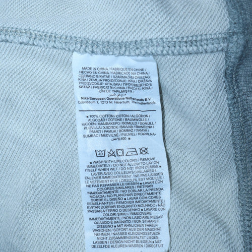 Nike Men's Grey Regular Fit Crew Neck Cotton Sweatshirt M - Image 5