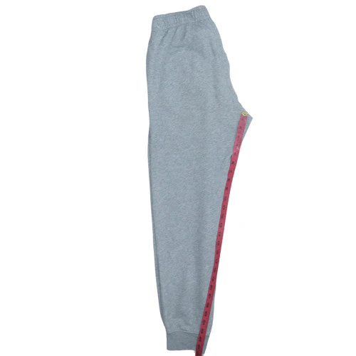 Nike Men's Grey Regular Fit Fleece Sweatpants Size S - Image 2