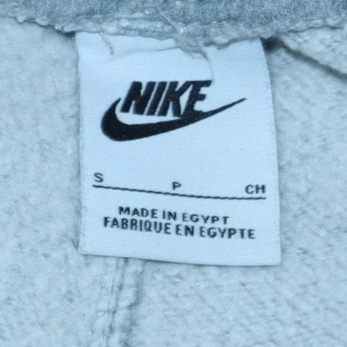 Nike Men's Grey Regular Fit Fleece Sweatpants Size S - Image 6