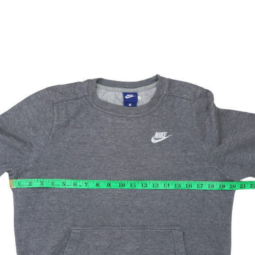 Nike Men's Grey Small Crew Neck Pullover Sweatshirt - Image 3