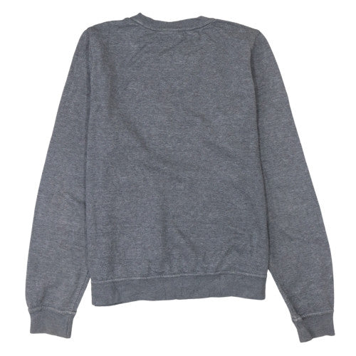 Nike Men's Grey Small Crew Neck Pullover Sweatshirt - Image 4