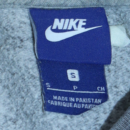 Nike Men's Grey Small Crew Neck Pullover Sweatshirt - Image 5