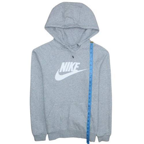 Nike Mens Grey Small Pullover Hoodie Sweatshirt Regular Fit Fleece - Image 3