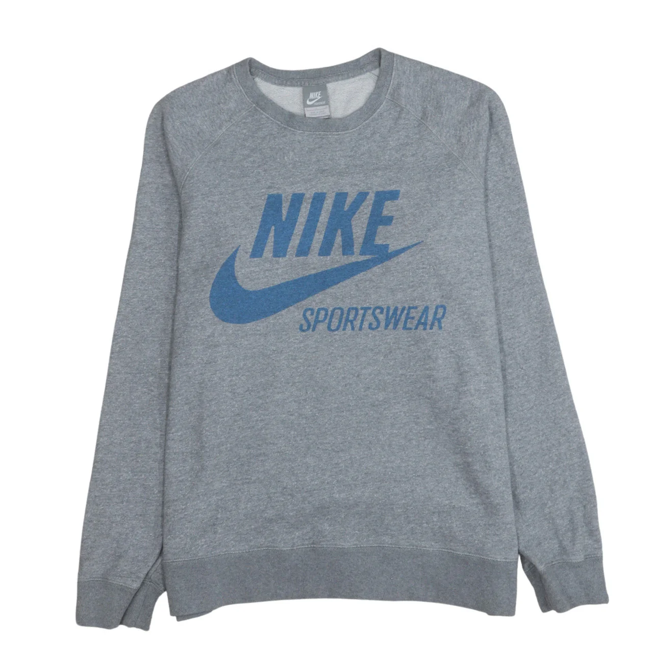 Nike Mens Grey Sportswear Pullover Sweatshirt Size L