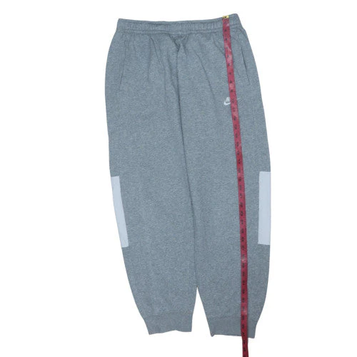 Nike Men's Grey Sweatpants M Regular Fit Tapered Joggers - Image 2