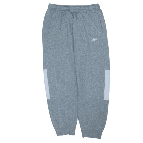 Nike Men's Grey Sweatpants M Regular Fit Tapered Joggers - Image 4