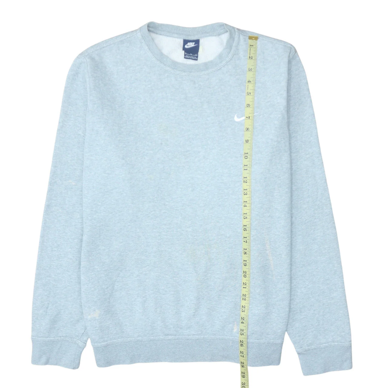 Nike Men's Grey XL Crew Neck Pullover Sweatshirt - Image 3