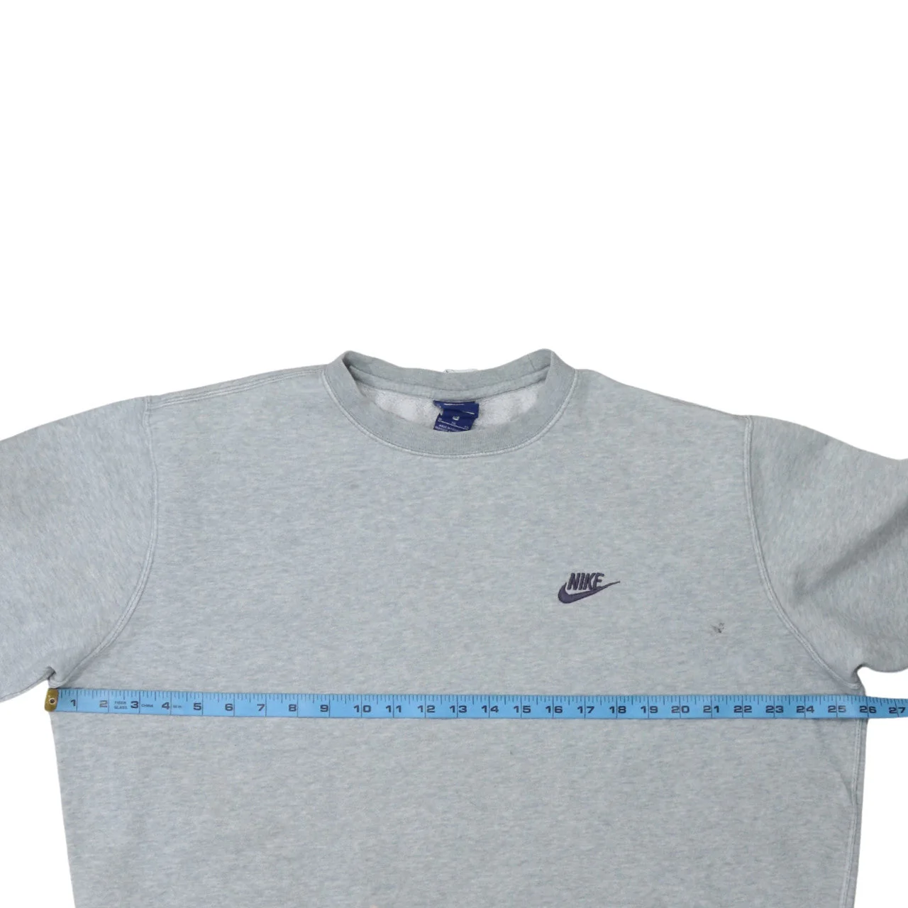 Nike Men's Grey XL Pullover Crew Neck Fleece Sweatshirt - Image 3