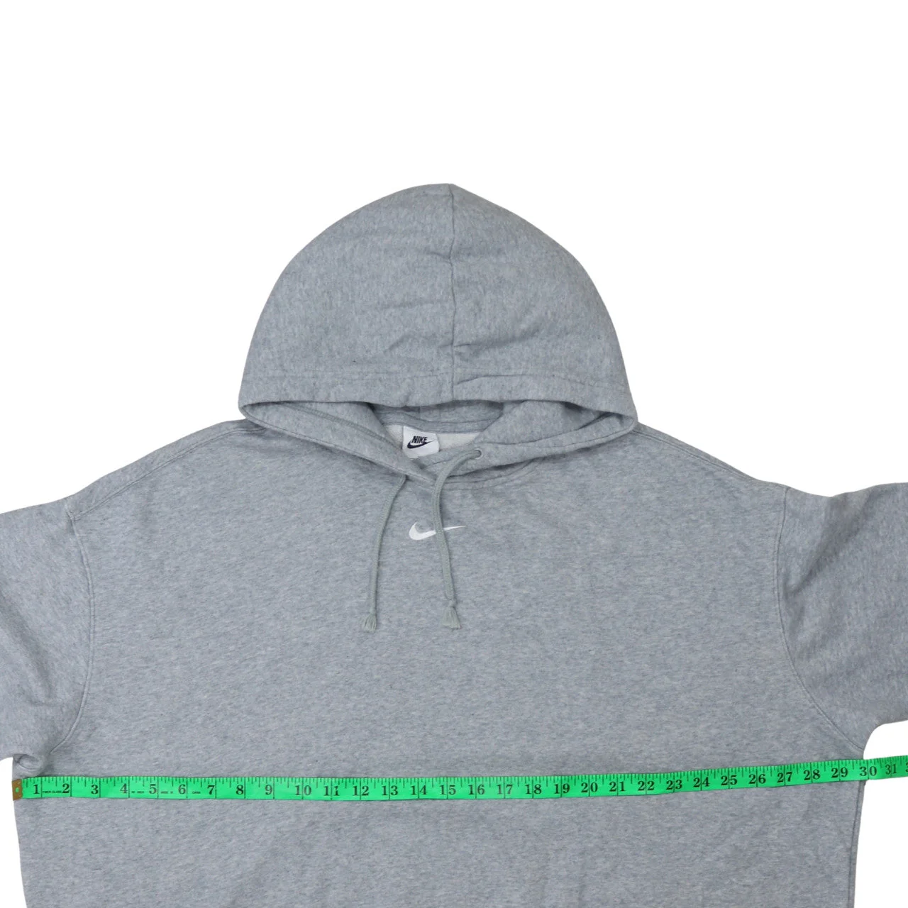Nike Men's Grey XL Pullover Hoodie Fleece Regular Fit Sportswear - Image 3