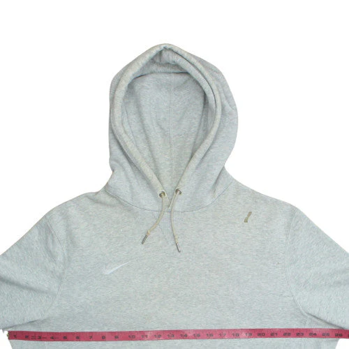 Nike Mens Grey XL Pullover Hoodie Sweatshirt Fleece Classic Fit - Image 2