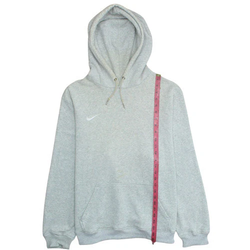 Nike Mens Grey XL Pullover Hoodie Sweatshirt Fleece Classic Fit - Image 3
