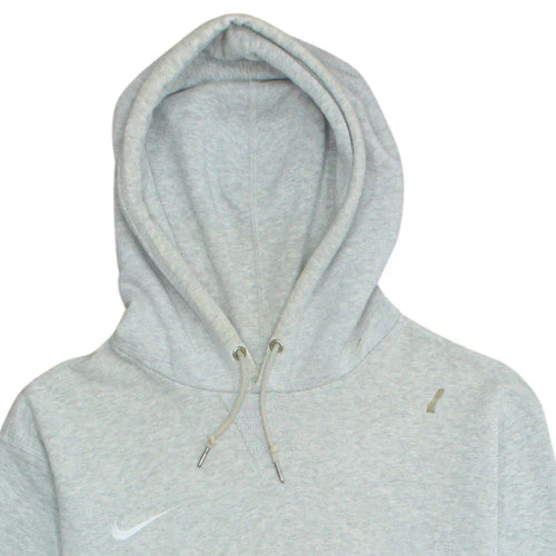 Nike Mens Grey XL Pullover Hoodie Sweatshirt Fleece Classic Fit - Image 7
