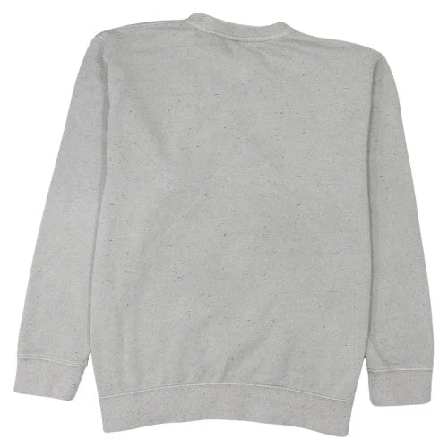 Nike Men's Grey XL Pullover Sweatshirt Crew Neck Fleece - Image 4