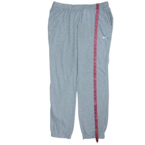 Nike Men's Grey XL Regular Fit Sweatpants Tapered Activewear Trousers - Image 2