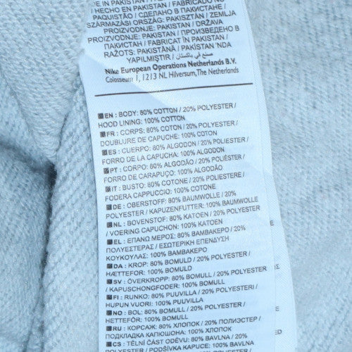 Nike Men's Grey XS Pullover Hoodie with Logo Graphic - Image 6