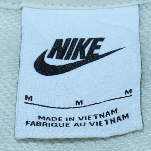 Nike Men's Ivory Crew Neck Pullover Sweatshirt M Regular Fit - Image 5