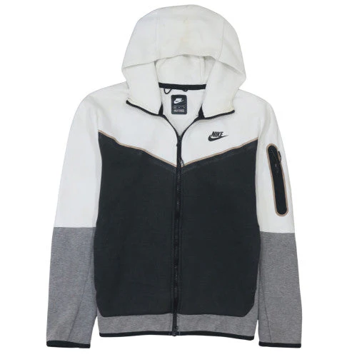 Nike Mens Multicoloured Full Zip Fleece Hoodie Size M Regular