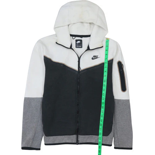 Nike Mens Multicoloured Full Zip Fleece Hoodie Size M Regular - Image 2