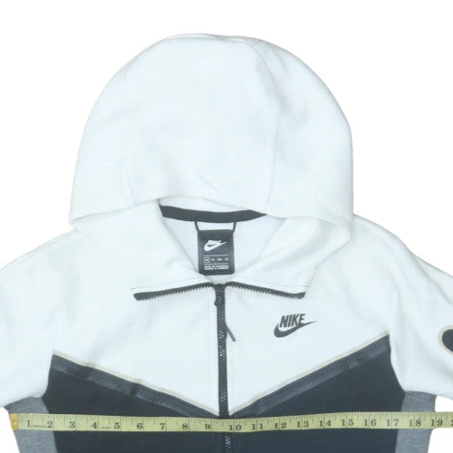 Nike Men's Multicoloured Full Zip Fleece Hoodie XS - Image 2