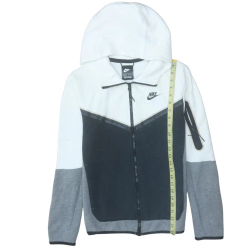 Nike Men's Multicoloured Full Zip Fleece Hoodie XS - Image 3