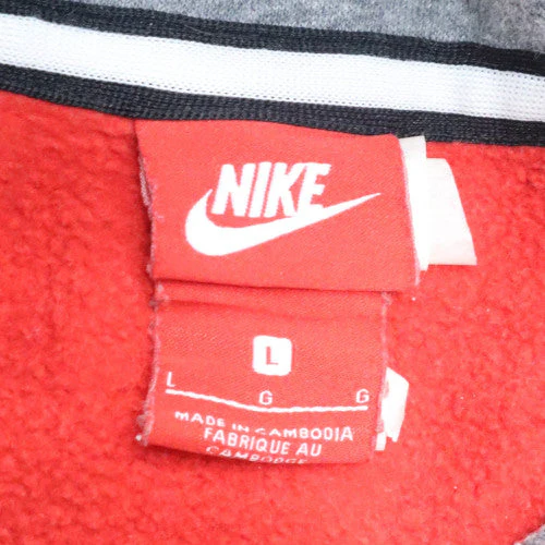Nike Men's Multicoloured Pullover Hoodie L Logo Sportswear - Image 5