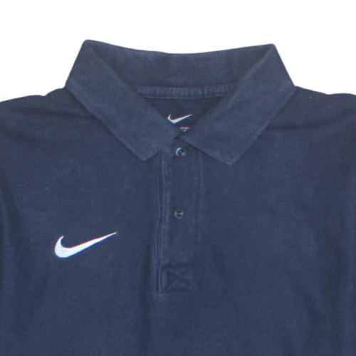 Nike Men's Navy Blue Short Sleeve Polo Shirt Size M 100% Cotton - Image 8
