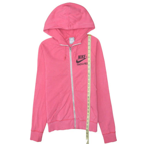 Nike Men's Pink Full Zip Hoodie Sweatshirt M Sportswear - Image 2