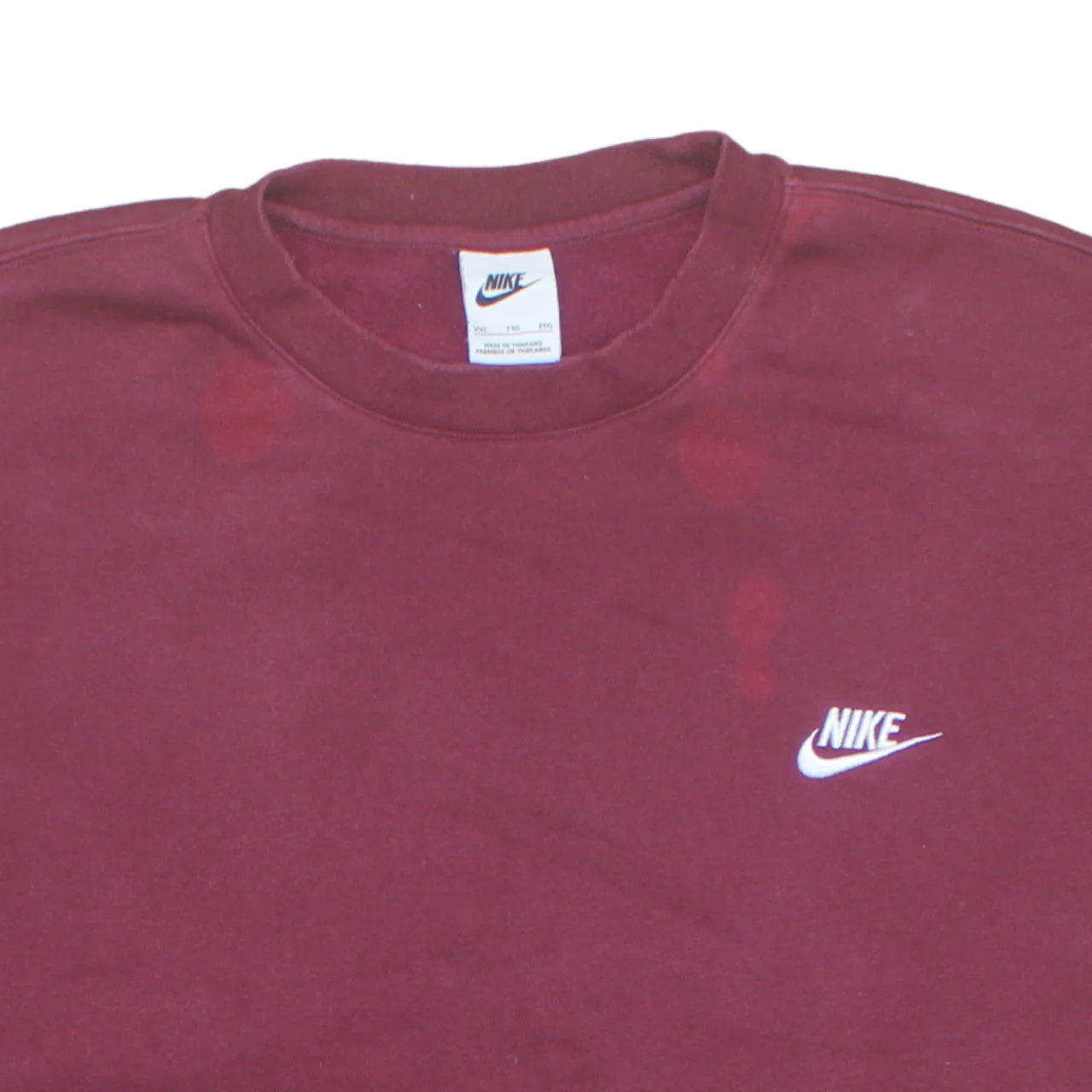Nike Men's Red 2XL Pullover Crew Neck Sweatshirt - Image 7