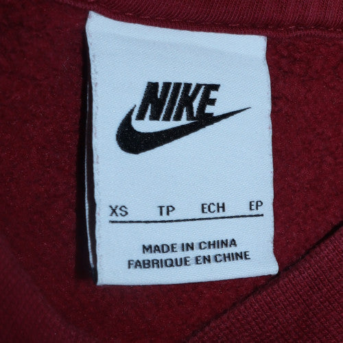 Nike Men's Red Crew Neck Pullover Sweatshirt XS - Image 5