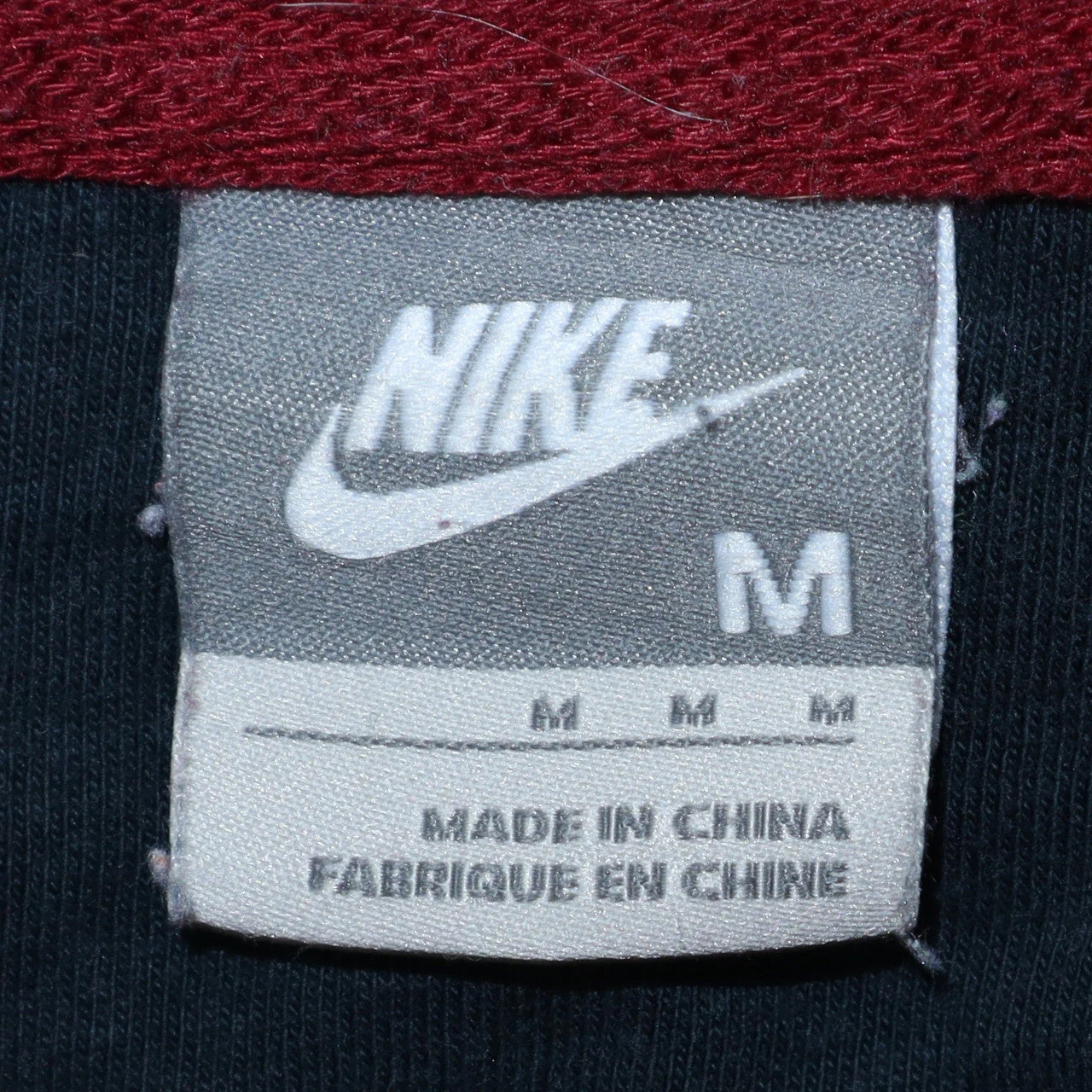 Nike Men's Red Full Zip Hoodie M Graphic Team Sportswear - Image 5