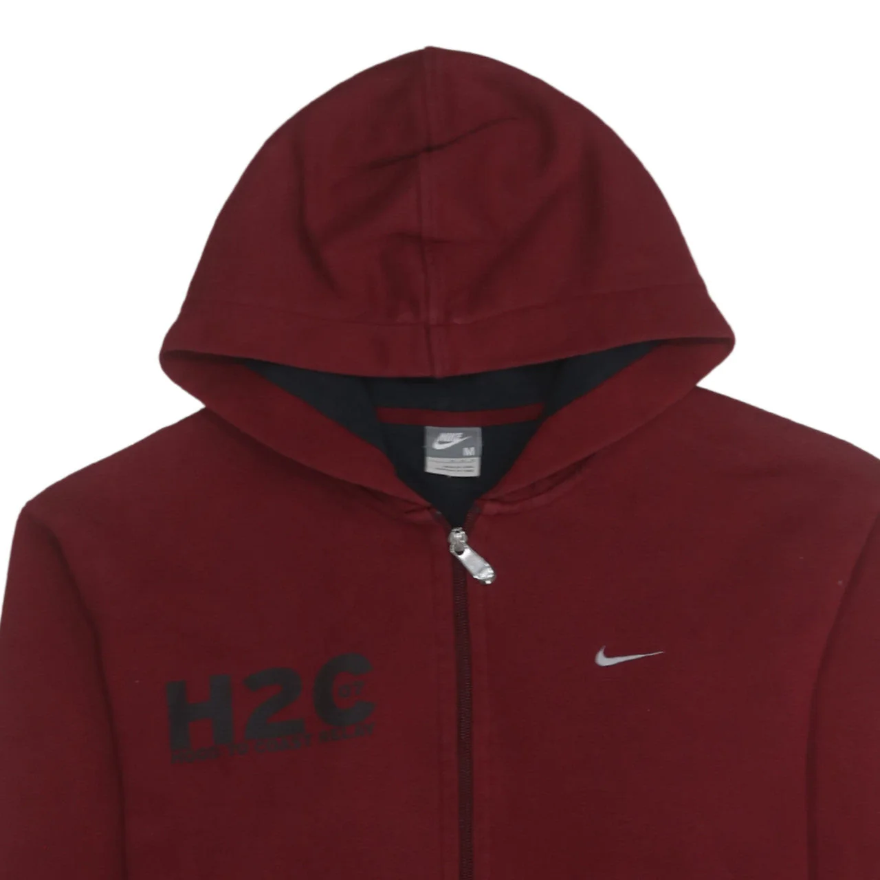 Nike Men's Red Full Zip Hoodie M Graphic Team Sportswear - Image 8