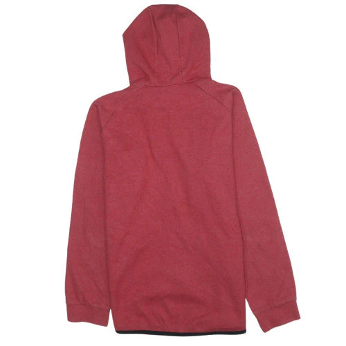 Nike Men's Red Full Zip Hoodie Size M Fleece Jacket - Image 3