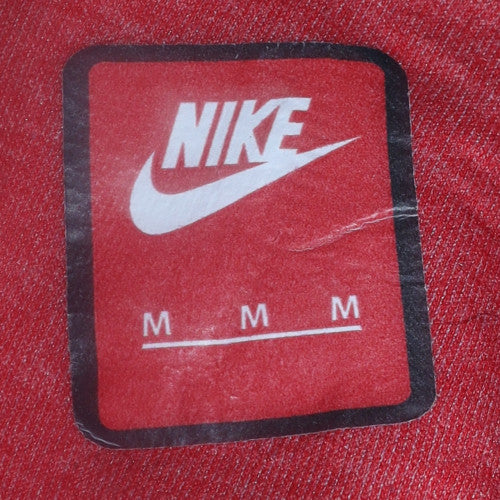 Nike Men's Red Full Zip Hoodie Size M Fleece Jacket - Image 4