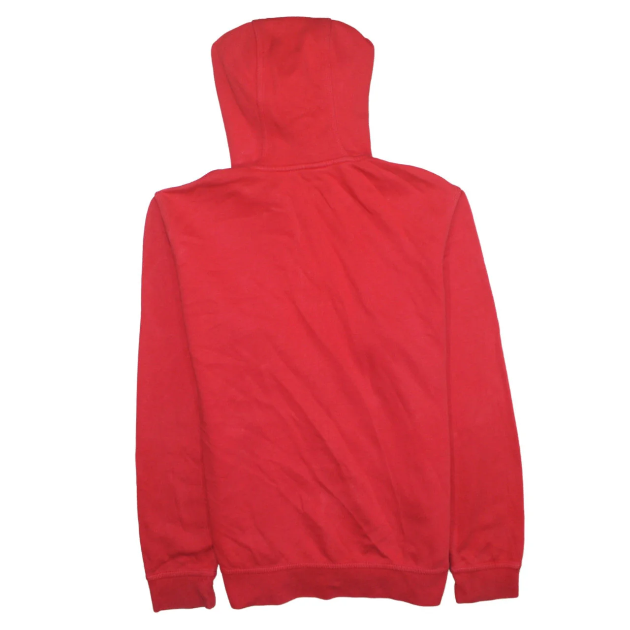 Nike Men's Red Full Zip Hoodie XL Regular Fit Sportswear - Image 4