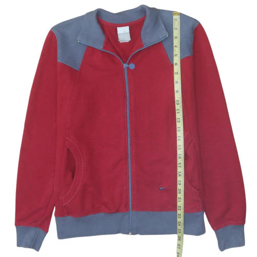 Nike Mens Red Full Zip Sweatshirt Jacket Size M Sportswear - Image 3