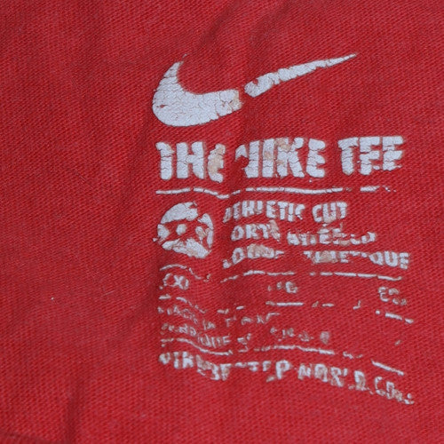 Nike Men's Red Graphic 1873 Athletic Cotton T-Shirt Size L - Image 5