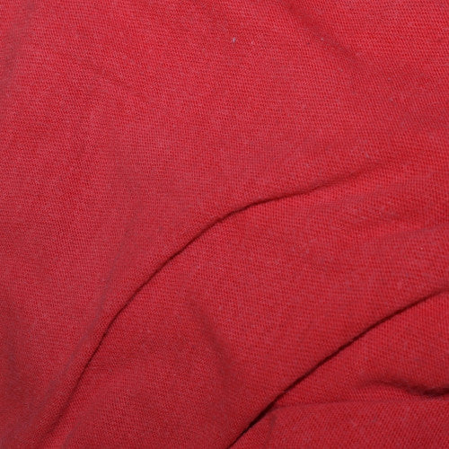 Nike Men's Red Graphic 1873 Athletic Cotton T-Shirt Size L - Image 6