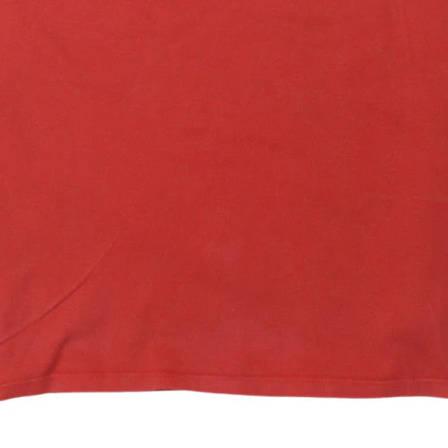 Nike Men's Red Graphic 1873 Athletic Cotton T-Shirt Size L - Image 7