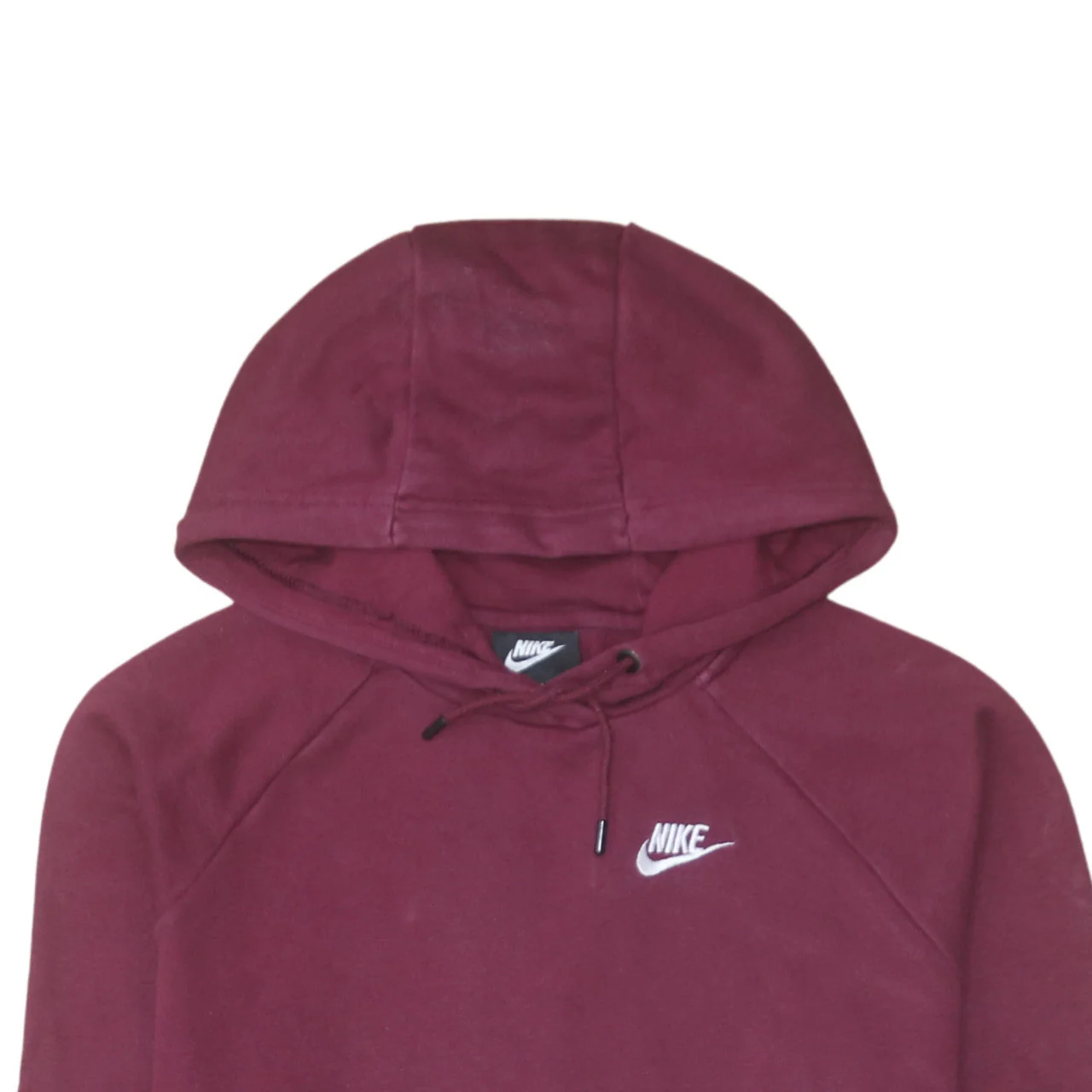 Nike Men's Red Pullover Hoodie Size S Fleece Logo Sportswear - Image 8