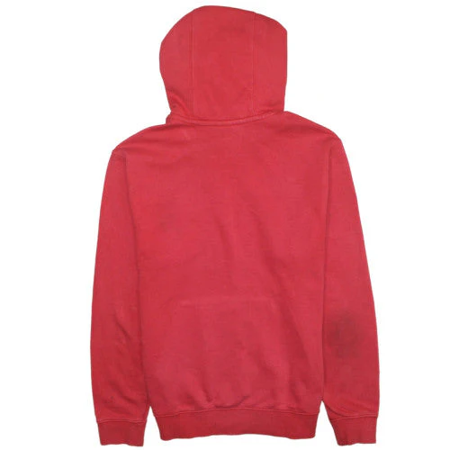 Nike Men's Red Pullover Hoodie Small Classic Logo - Image 4