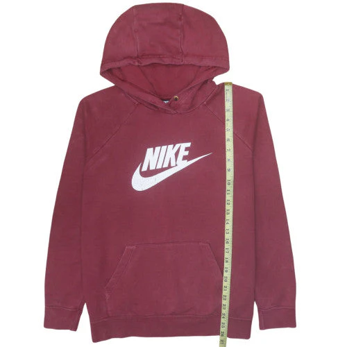Nike Men's Red Pullover Hoodie XL Fleece Logo Sportswear - Image 3