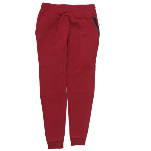 Nike Men's Red Sweatpants Jogger S Slim Fit Cotton Blend Trousers - Image 4
