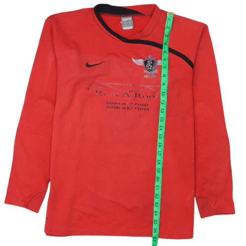 Nike Mens Red XL Long Sleeve Football Jersey Top - Image 3