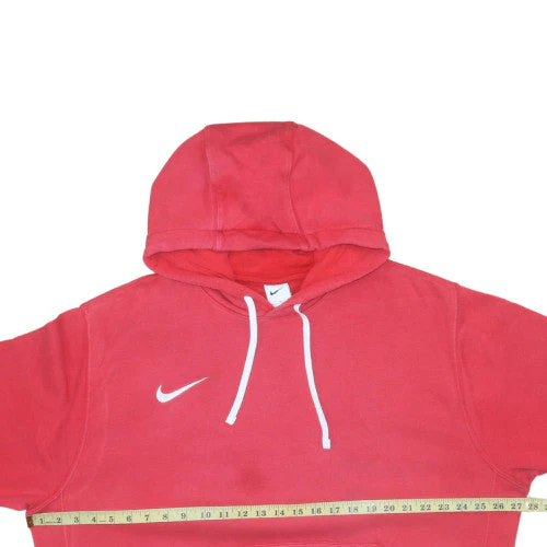 Nike Men's Red XL Pullover Hoodie with Logo and Kangaroo Pocket - Image 3