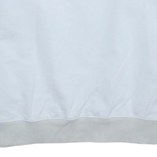 Nike Men's White Crew Neck Embroidered Sweatshirt Size L Pullover - Image 7