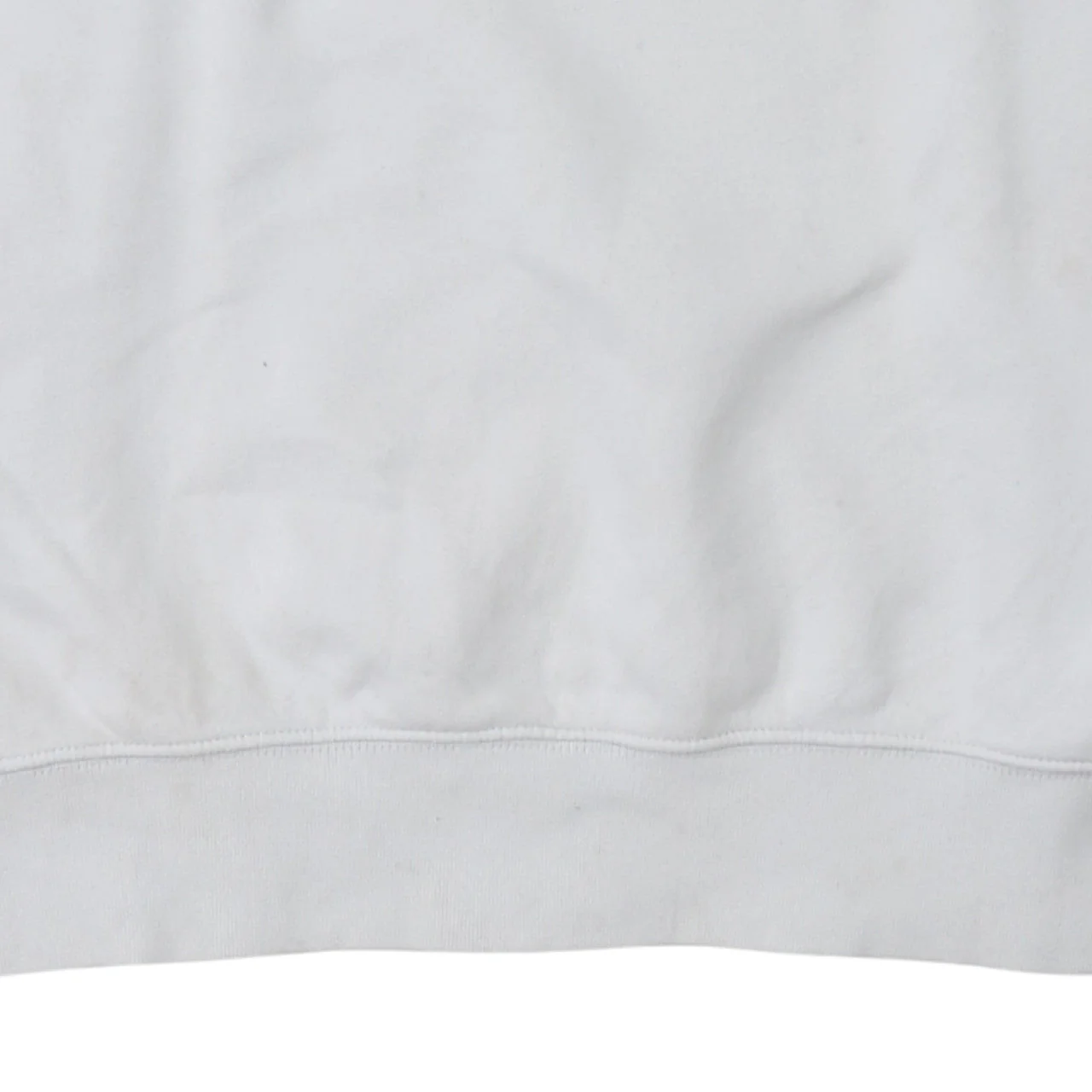Nike Men's White Crew Neck Logo Pullover Sweatshirt M - Image 8