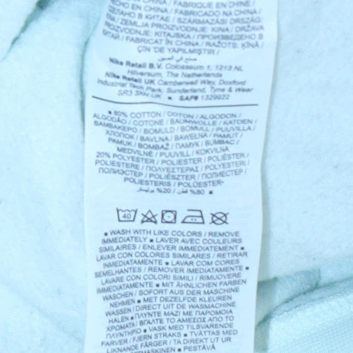 Nike Men's White L Pullover Crew Neck Sweatshirt Fleece - Image 6