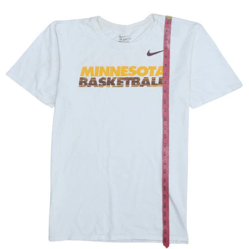 Nike Men's White Minnesota Basketball Graphic T-Shirt Size M - Image 3