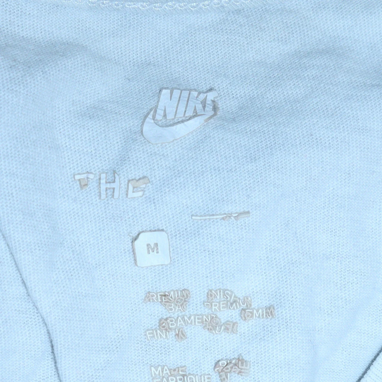 Nike Men's White NIKE F.C. Graphic Print Crew Neck T-Shirt Medium - Image 5